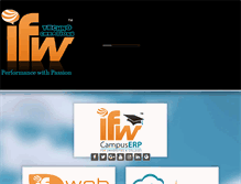 Tablet Screenshot of ifwworld.com